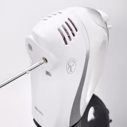 Quest 35890 Electric Hand Mixer / Complete With Chrome Beaters, Dough Hooks & Balloon Whisk - Additional view 4