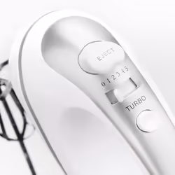 Quest 35890 Electric Hand Mixer / Complete With Chrome Beaters, Dough Hooks & Balloon Whisk - Additional view 5