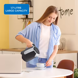 Quest 35929 Cordless Dual LED Illuminated Kettle / 1.7 Litre Capacity