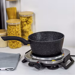 Quest 36249 Single Ceramic Hot Plate / Adjustable Temperature Control