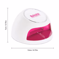 Bauer Professional 38750 Quick Dry UV Nail Lamp / Touch Activated Dryer
