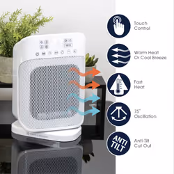 Spear & Jackson Digital PTC Fan Heater