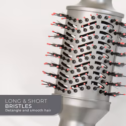 Bauer Hot Air Blow Dry Brush / Round Hair Dryer Brush for Short to Medium Hair