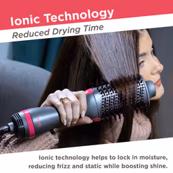 Bauer Hot Air Blow Dry Brush / Round Hair Dryer Brush for Medium to Long Hair