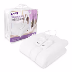 Bauer 39080 Electric Under Blanket / 150x200cm Size / 3 Heat Settings