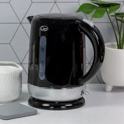 Quest 1.5L Fast Boil Kettles with Spout Filter & Water Level Indicator - Black