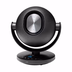 Air Pod Bladeless 6 Speed Desk Oscillating Fan Touch Sensitive Control Black