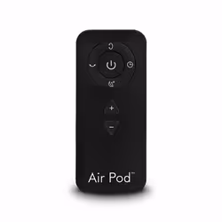 Air Pod Bladeless 6 Speed Desk Oscillating Fan Touch Sensitive Control Black