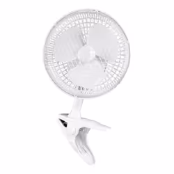 Benross 41240 2-in-1 6 Inch Clip-On Desk Fan / 2 Speed Control, 15W