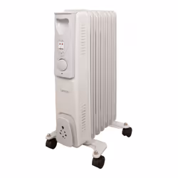 Benross 42690 Portable 7 Fin Oil Filled Radiator / Adjustable Thermostat