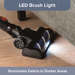 Quest 43579 2-in-1 Lightweight Cordless Vacuum / 40 Minutes Run Time / Washable HEPA Filter / 650ml Dust Tank / LED Display / Multi-Surface Cleaning
