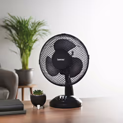 Benross Standing Desk Fans / Easy Push Control Buttons / 3 Speed Settings / Oscillating Head / Safety Guard / Home & Office / ...