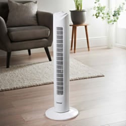 Benross 43940 29-Inch Tower Fan / 3 Speed Control / 90 Degree Oscillation / Home, Office or Commercial Fan / 45 Watt Power