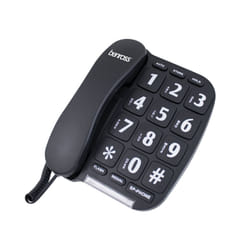 Benross 44570 Big Button Corded Telephone / Hands Free Function / Black