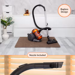 Quest 44889 Compact Bagless Cyclonic Vacuum / Multi-Surface, Nozzle Included