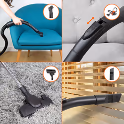 Quest 44889 Compact Bagless Cyclonic Vacuum / Multi-Surface, Nozzle Included - Additional view 5