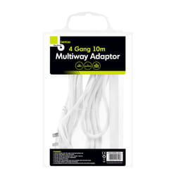 Benross 4-Way Extension Leads / 13 Amps - 10 Metres