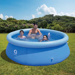 Avenli 83270 8ft Diameter Inflatable Family Pool / Easy Setup & Drainage