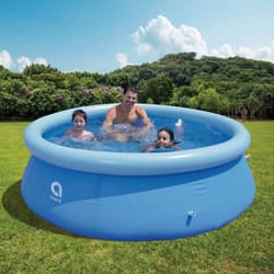 Avenli 83270 8ft Diameter Inflatable Family Pool / Easy Setup & Drainage