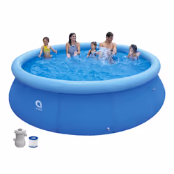 Avenli 83289 12FT Round Inflatable Prompt Set Pool / Easy Inflate