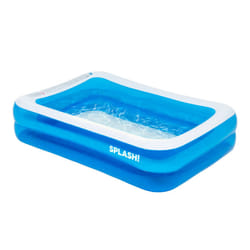 SPLASH! Large Inflatable Swimming Paddling Pool - 120"