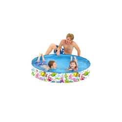 Benross 83440 Kids Paddling Pool / Fun Sea Life Design / 59 Inch/150 cm Diameter / Repair Patch Included / 350L Capacity / Vibrant Colourful Design