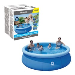 Avenli 84880 10ft Diameter XL Inflatable Family Pool / Easy Setup & Drain