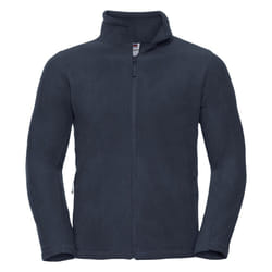 Russell Mens Full Zip Outdoor Fleece Jacket - XS, French Navy