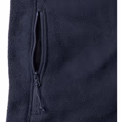 Russell Mens Full Zip Outdoor Fleece Jacket - 3XL, French Navy