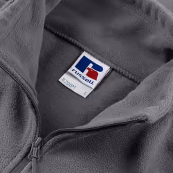 Russell Mens Full Zip Outdoor Fleece Jacket - XS, Convoy Grey