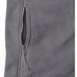Russell Mens Full Zip Outdoor Fleece Jacket - 4XL, Convoy Grey
