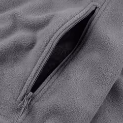 Russell Mens Full Zip Outdoor Fleece Jacket - 4XL, Convoy Grey