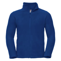 Russell Mens Full Zip Outdoor Fleece Jacket - XS, Bright Royal