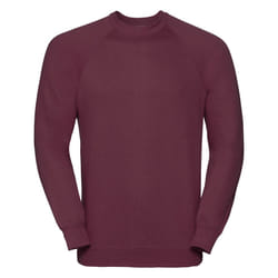 Russell Classic Sweatshirt - M, Burgundy