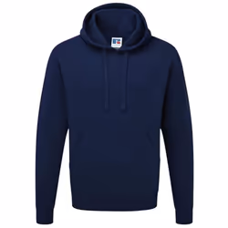 Russell Colour Mens Hooded Sweatshirt / Hoodie - 2XL, Classic Red