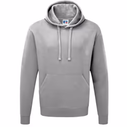 Russell Colour Mens Hooded Sweatshirt / Hoodie - XL, Light Oxford