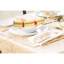 Alexis Table Runner, Cream, 13 x 72 Inch