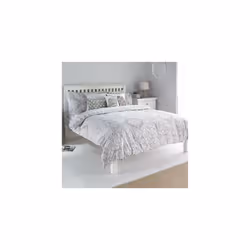 Paoletti Ionia Paisley Print 180 Thread Count Duvet Cover Set, Driftwood, Double