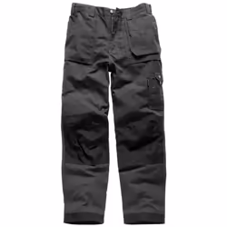 ) Dickies Eisenhower Men's Work Trousers Multi Pockets - Black, 30 (Tall
