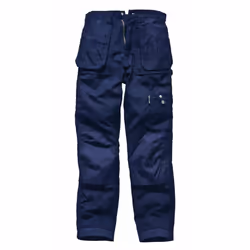 Dickies Eisenhower Work Trousers (Regular) / Mens Workwear - 40W x Regular, Navy Blue