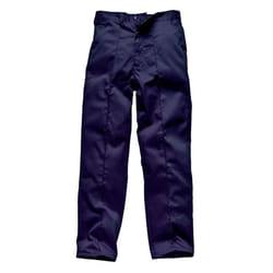 DICKIES Redhawk WD864 Mens Work Trousers Casual Size 28 (Tall) - Navy Blue