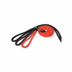 Rosewood Slip & Twist Dog Leads - Twist Lead, 64-inch, Brown/Teal