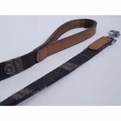 Luxury Leather Lead Tweed Check 3/4'' X40''