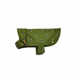 Joules Water Resistant Raincoat Olive Bee Print Large 56cm