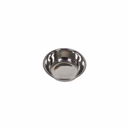 Rosewood Raised Wood Dog Bowl for Small and Medium Dogs and Cats With a Sturdy Elevated Stand and Two Stainless Steel Water and Food Bowls, Medium