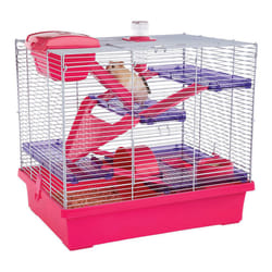 Rosewood Pico XL Hamster Cage - Pink