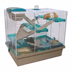 Rosewood Pico XL Hamster Cage - Translucent Teal