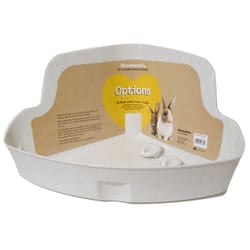 Rosewood Corner Rabbit Litter Tray | Rabbit Toilet Tray - Large