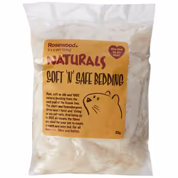 Naturals Soft n Safe Animal Bedding, Small, 20 g, Clear
