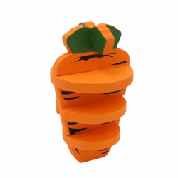 Boredom Breakers Woodies 3-d Carrot